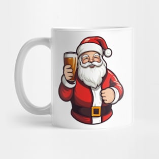 Santa Beer - Merry Christmas! Mug